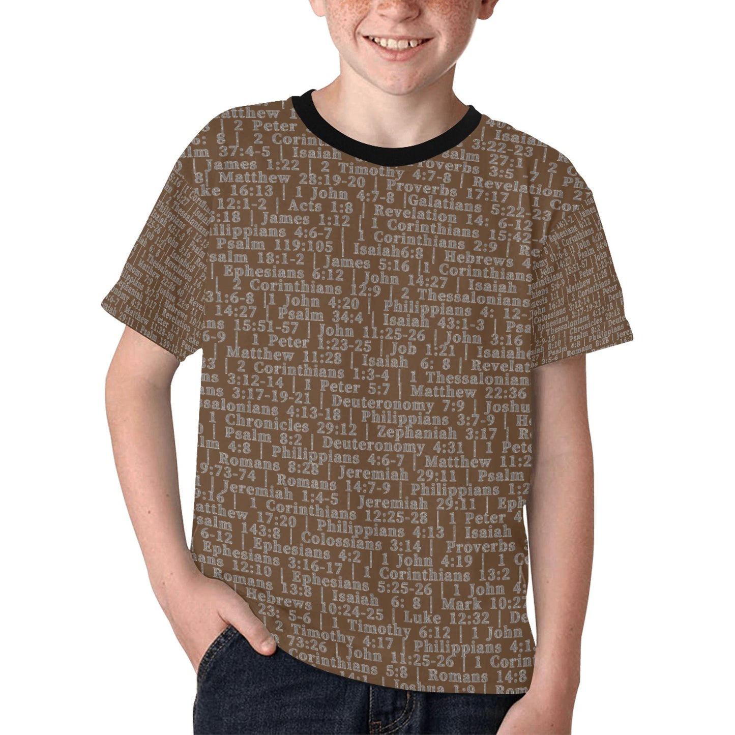 Youth Unisex Matthew 5:6 Covered T-Shirt