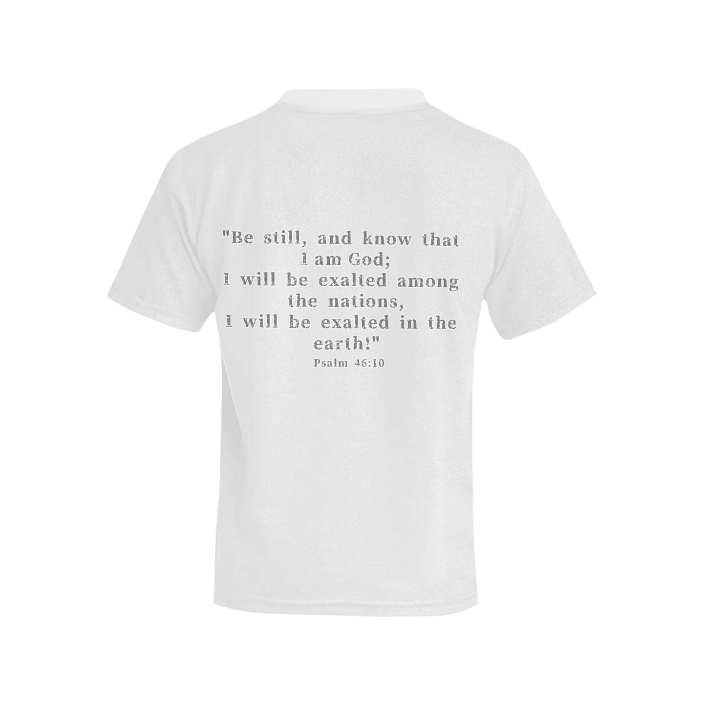 Youth Girl Psalm 46:10 Covered T-Shirt