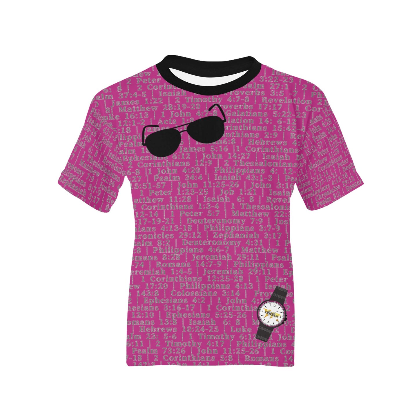 Youth Unisex Ecclesiastes 7:1 Covered T-Shirt