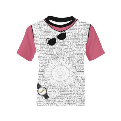 Youth Girl Psalm 46:10 Covered T-Shirt