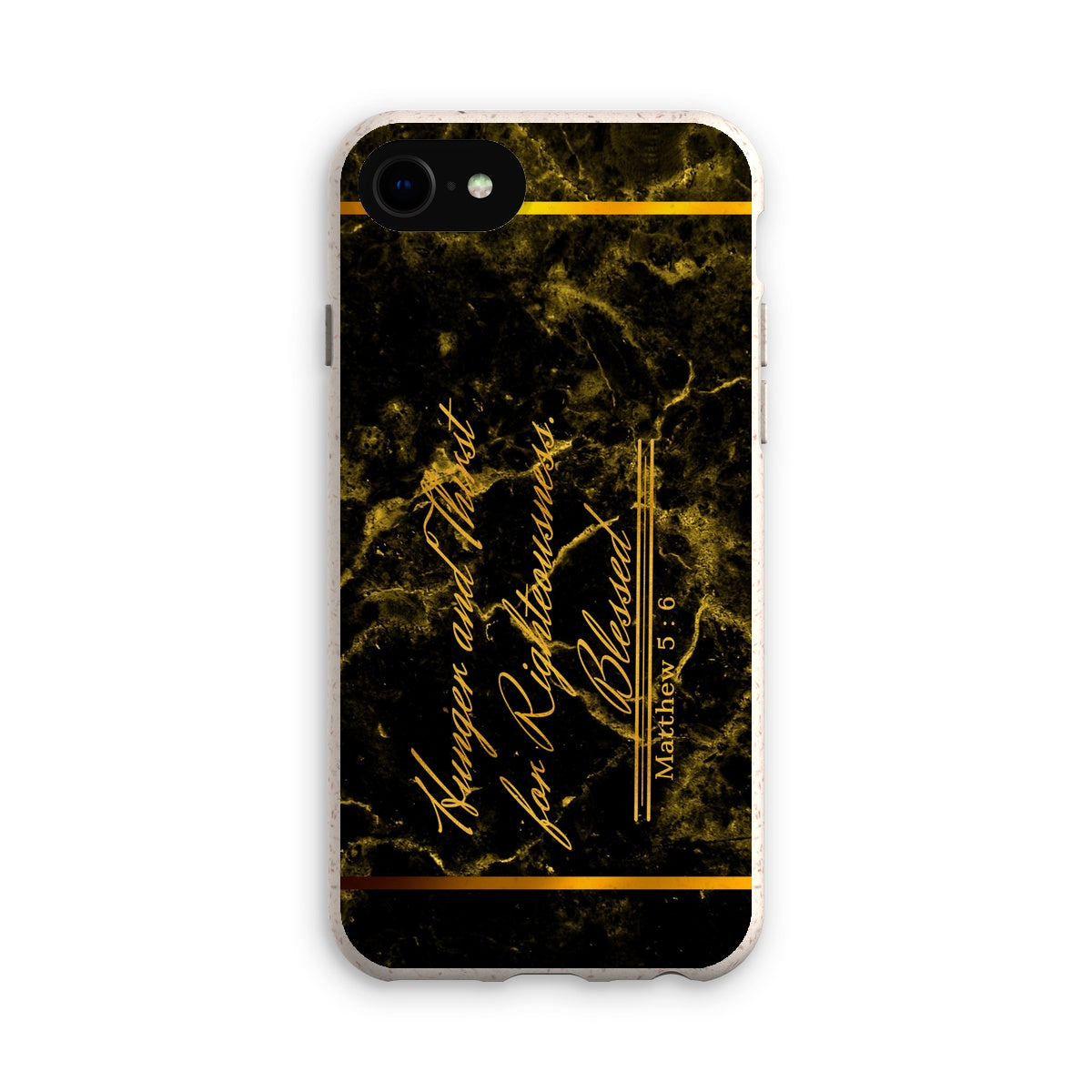 Hunger and Thirst for Righteousness || Matthew 5:6 Eco Phone Case