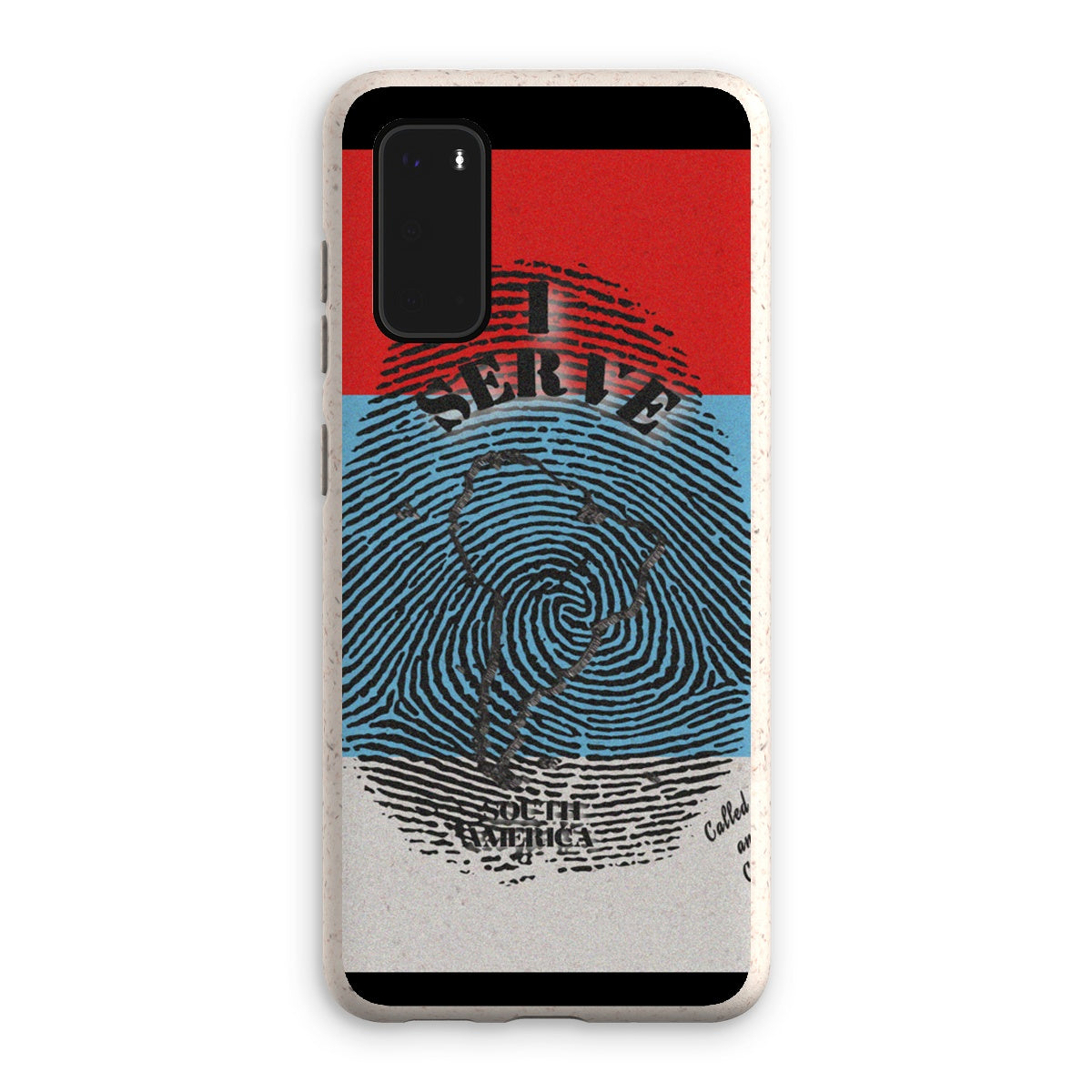 I Serve South America Fingerprint Eco Phone Case