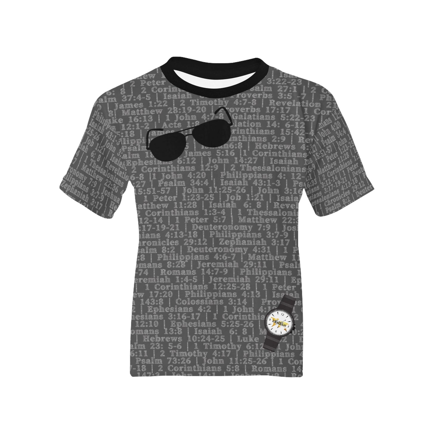 Youth Unisex Ecclesiastes 7:1 Covered T-Shirt