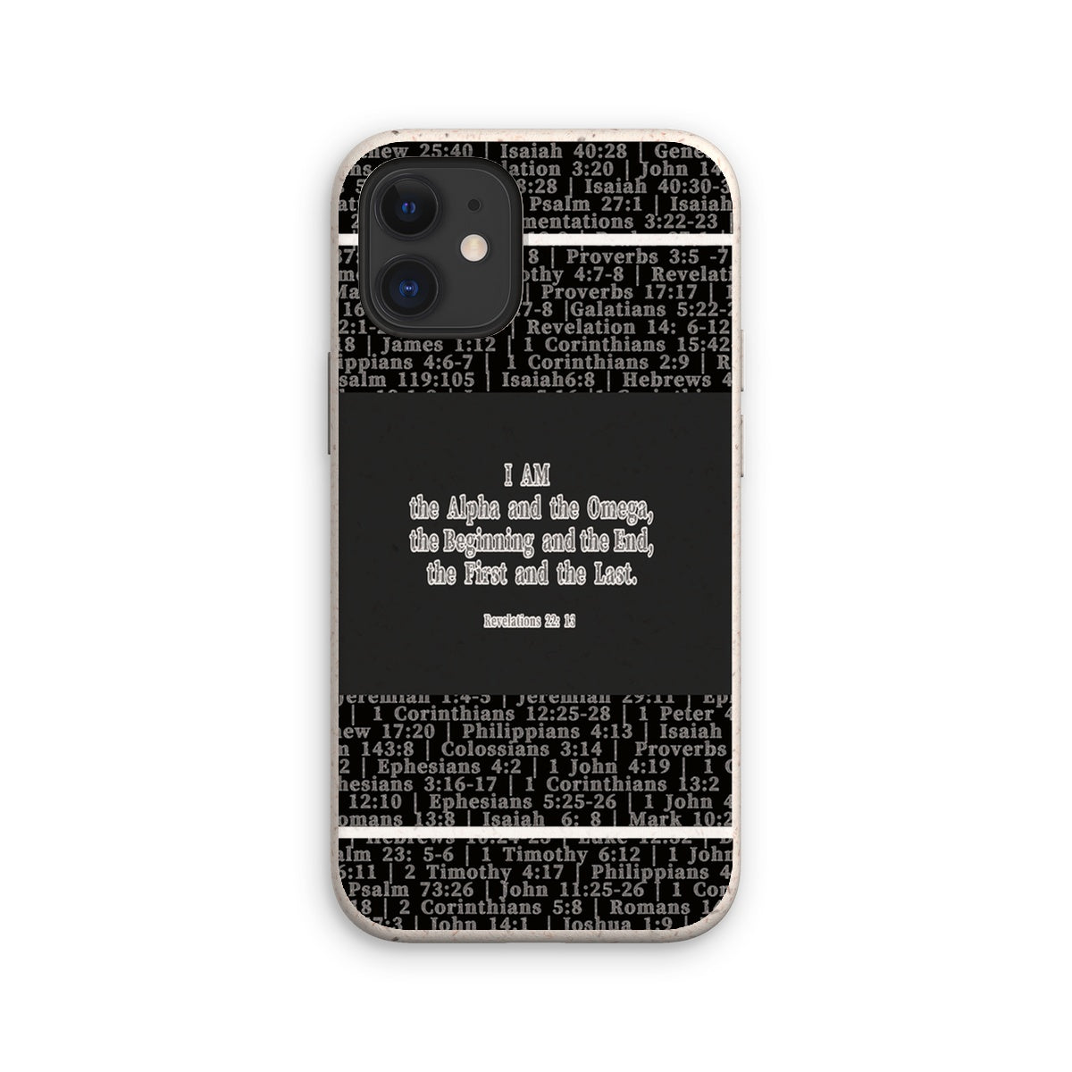Revelation 22:13 Verse Eco Phone Case