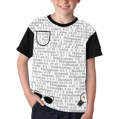 Youth Boy Psalm 46:10 Covered T-Shirt