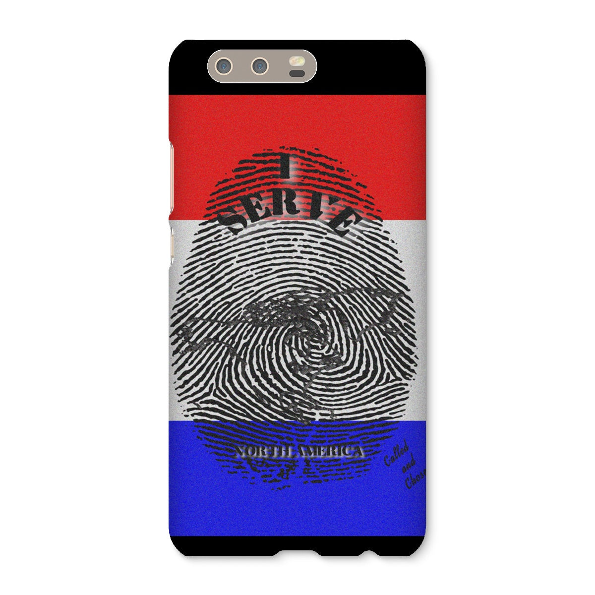 I Serve North America Fingerprint Snap Phone Case