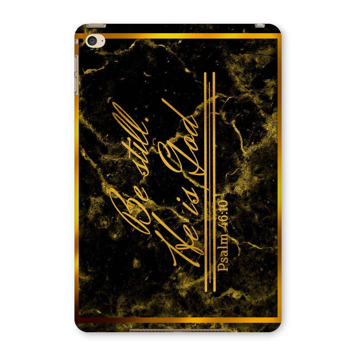 Be Still He is God || Psalm 46:10 iPad Case