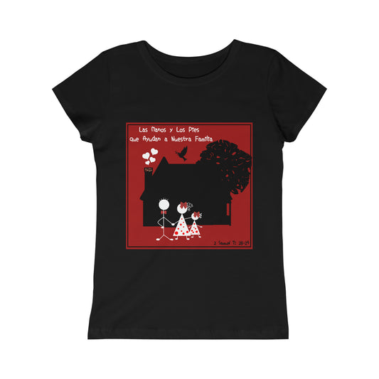 Spanish || Youth Girl's Family-Band Matching Princess Tee