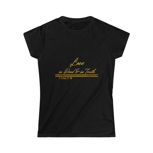 Love in Deed and in Truth Women's Tee