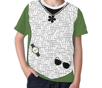 Youth Girl Isaiah 6:8 Covered T-Shirt