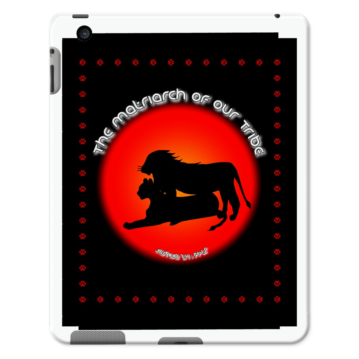 English || Her Our Family Tribe iPad Case
