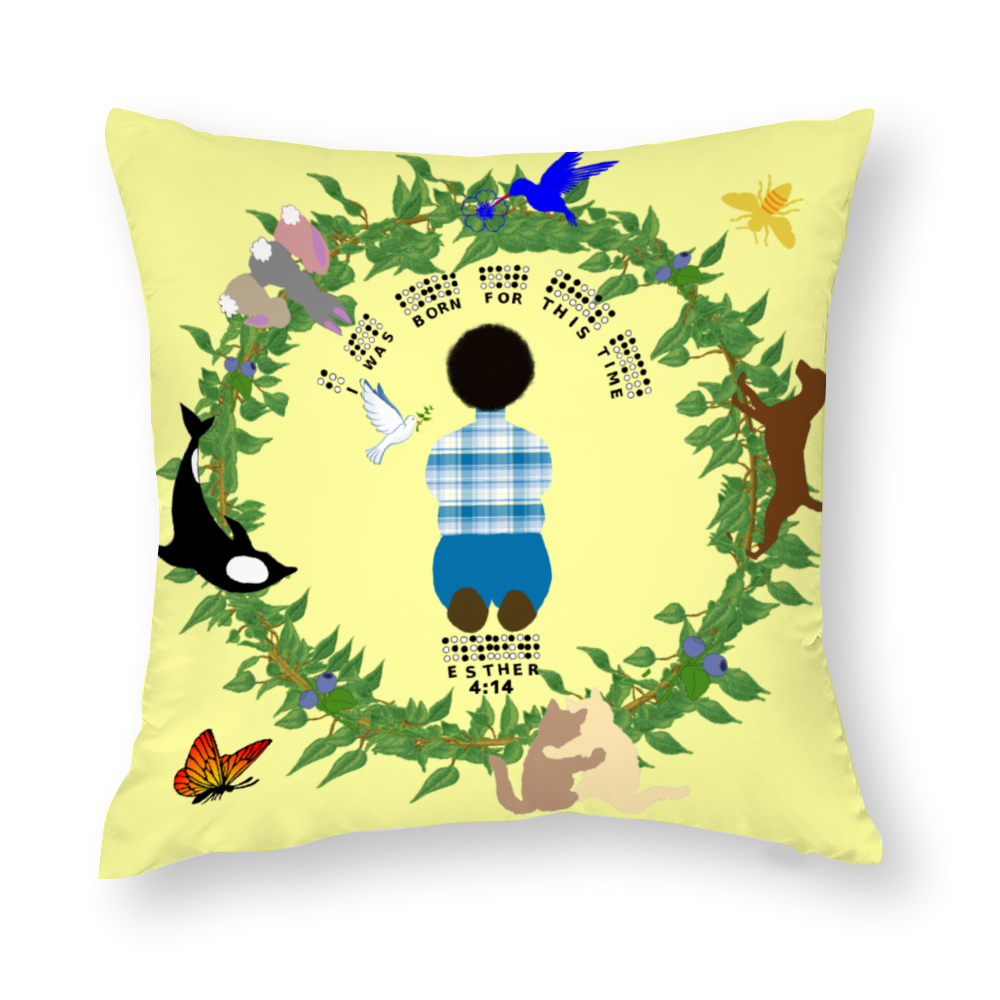 Braille || Born For This Time Boy’s Pillowcase Set