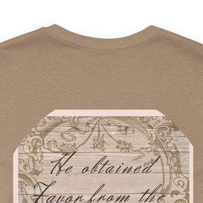 Mama's Vintage Proverbs 18:22 Jersey Tee