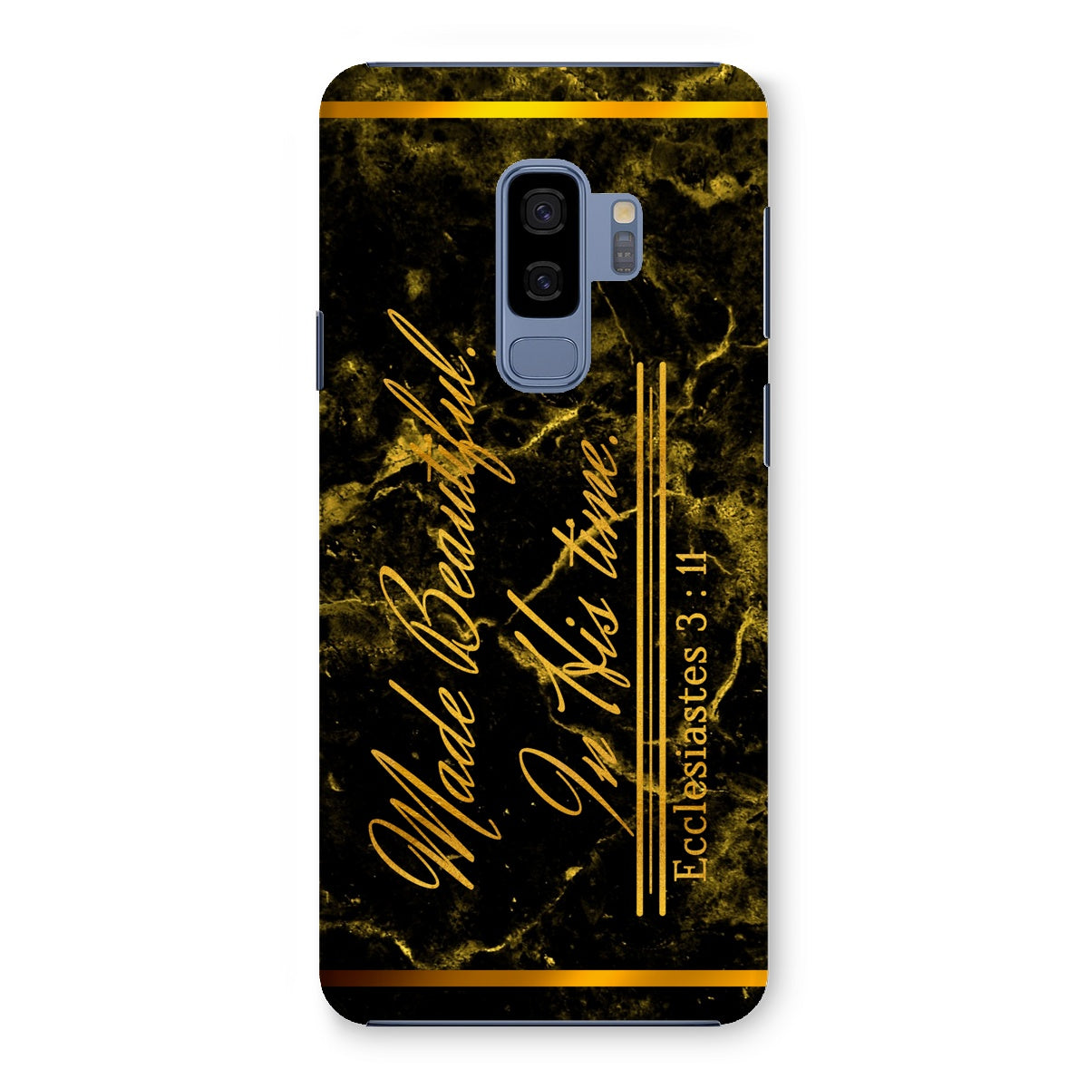 Made Beautiful in His Time || Ecclesiastes 3:11 Snap Phone Case