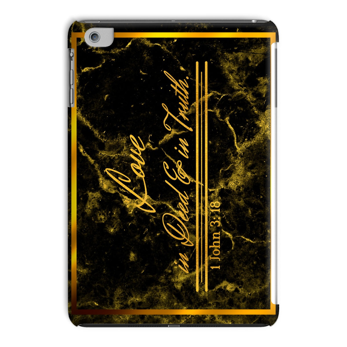 Love in Deed & Truth || 1 John 3:18 iPad Case