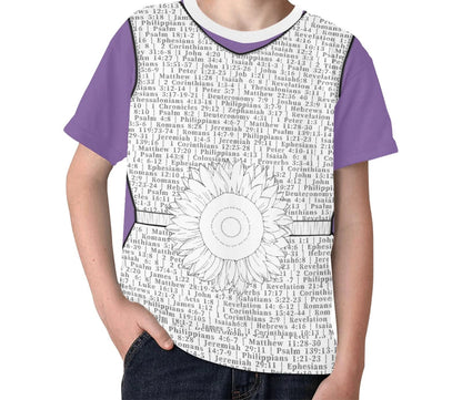 Youth Girl Psalm 139:14 Covered T-Shirt