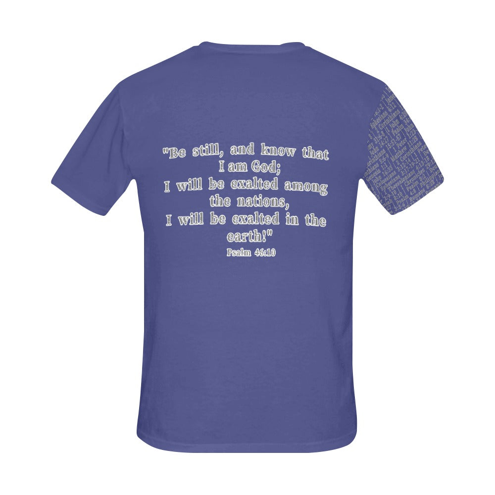 Adult Unisex Psalm 46:10 D.H.W. Jersey Tee