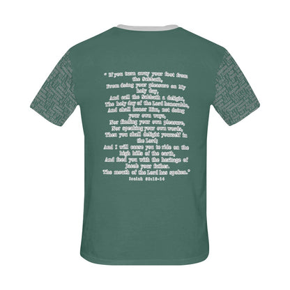Adult Unisex Isaiah 58:13-14 Jersey D.H.W Tee