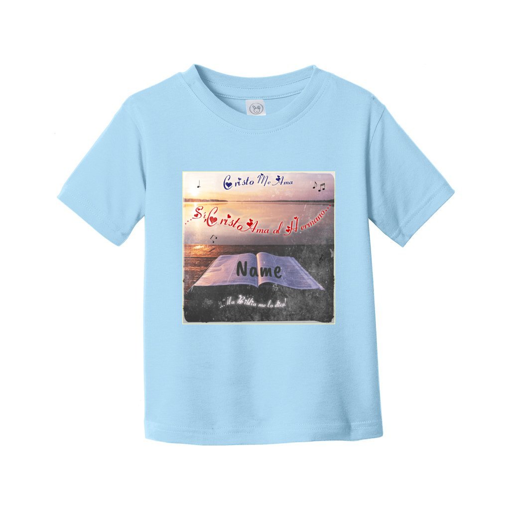 Spanish || Toddler Boy's Jesus Loves Me Family Sing-along T-Shirt