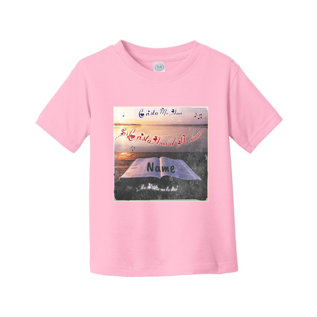 Spanish || Toddler Boy's Jesus Loves Me Family Sing-along T-Shirt
