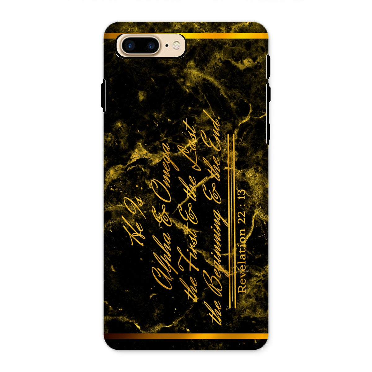 Alpha & Omega || Revelation 22:13 Tough Phone Case