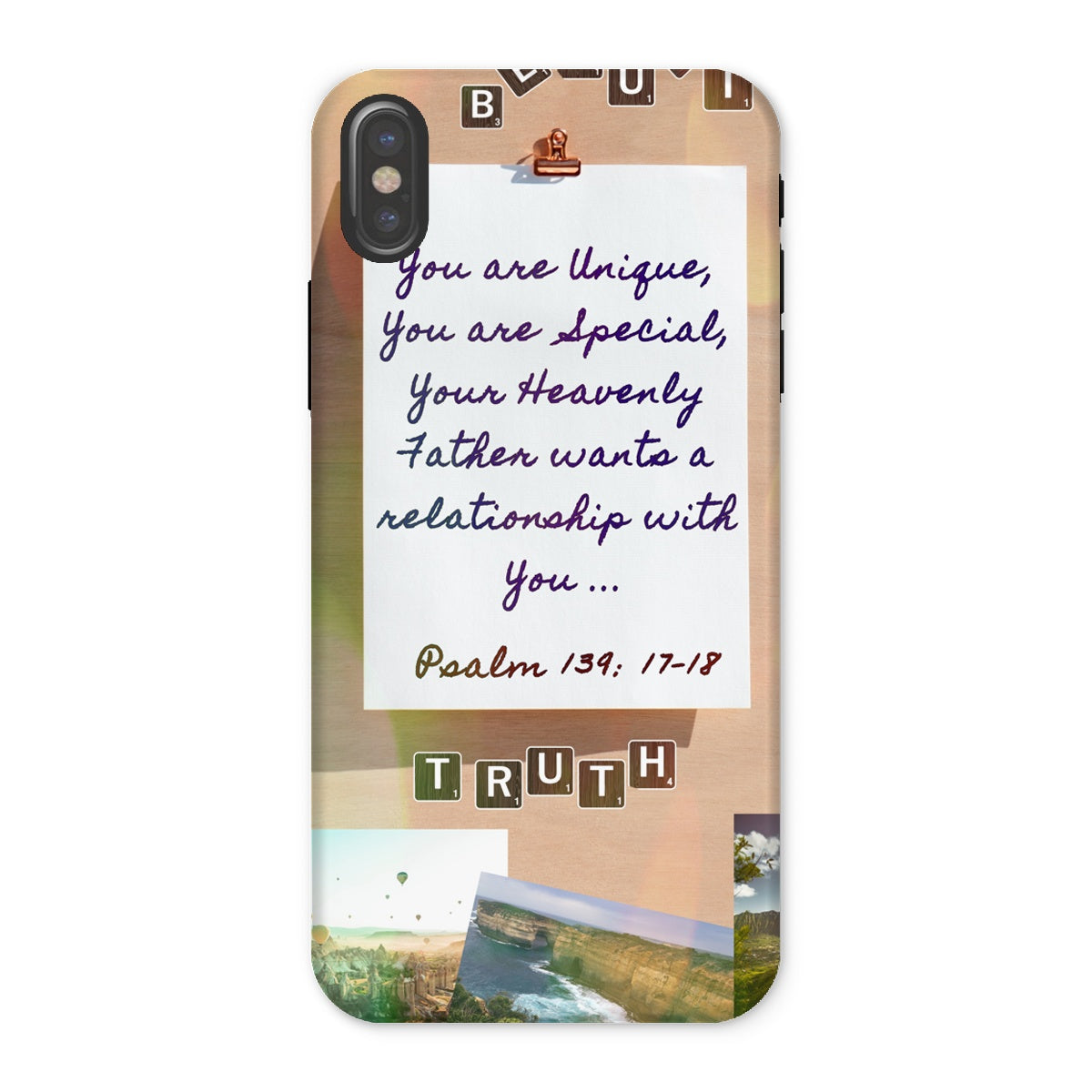You Are Unique Tough Phone Case