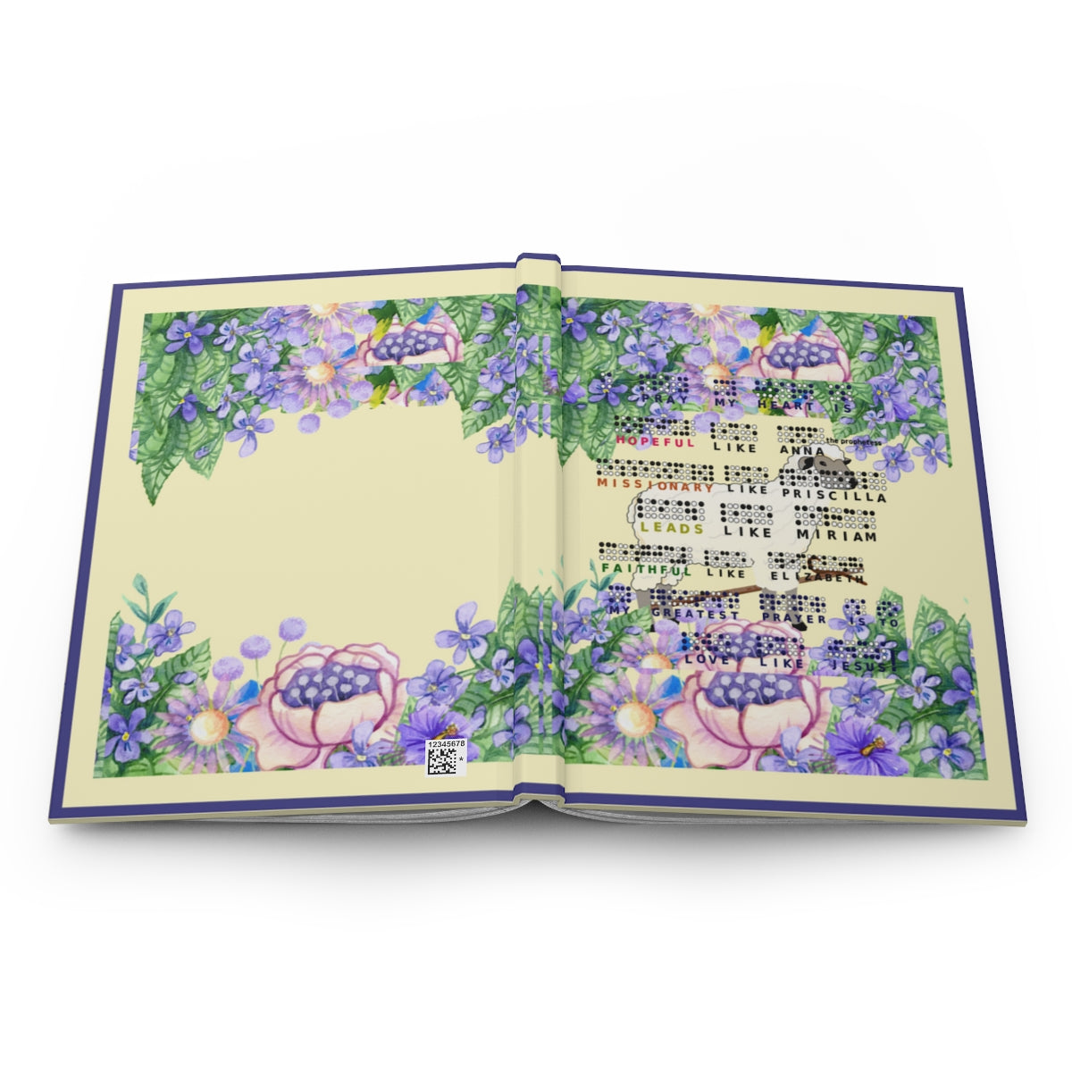 Braille || Love Like Jesus Girl's Journal || Sheep