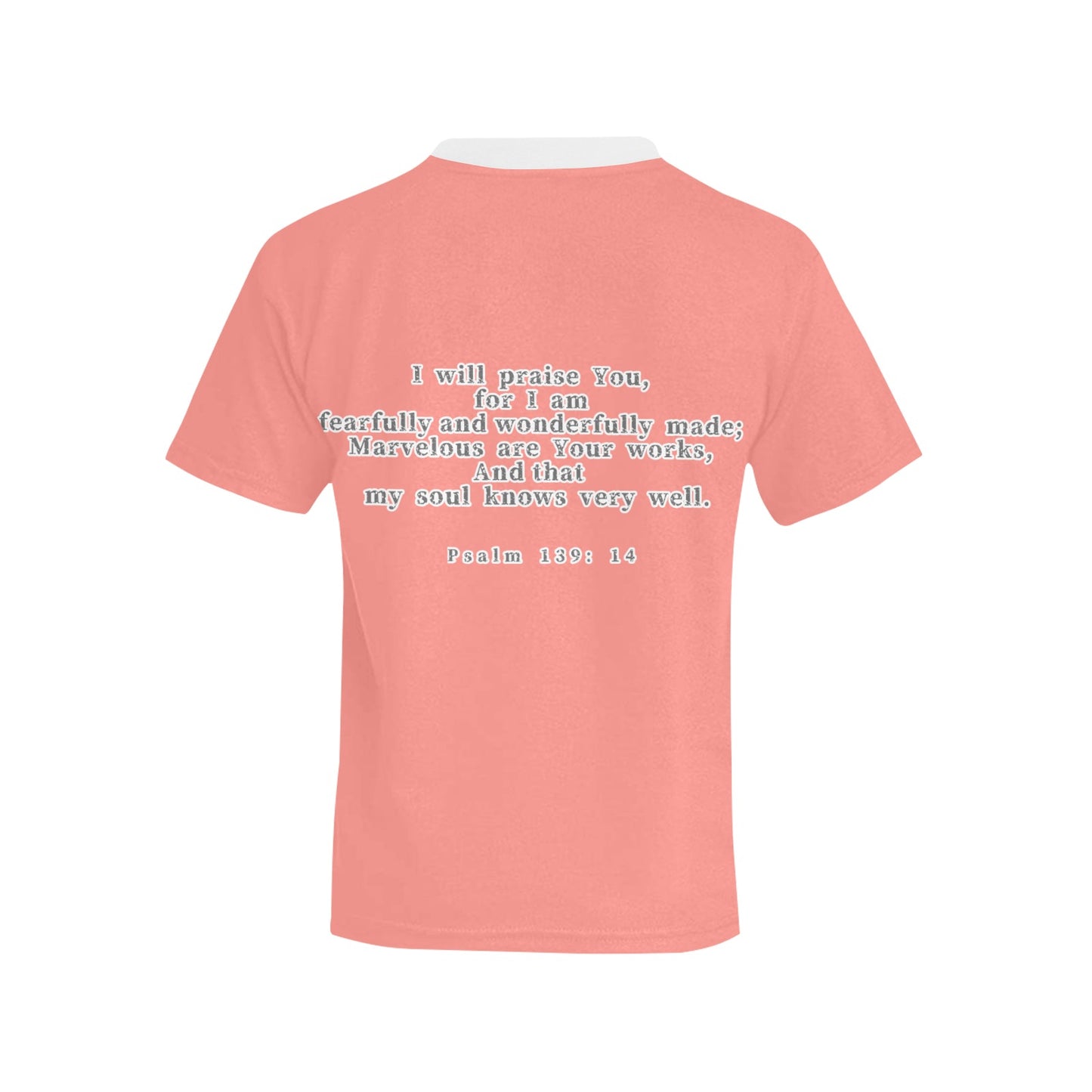 Youth Girl Psalm 139:14 Covered T-Shirt