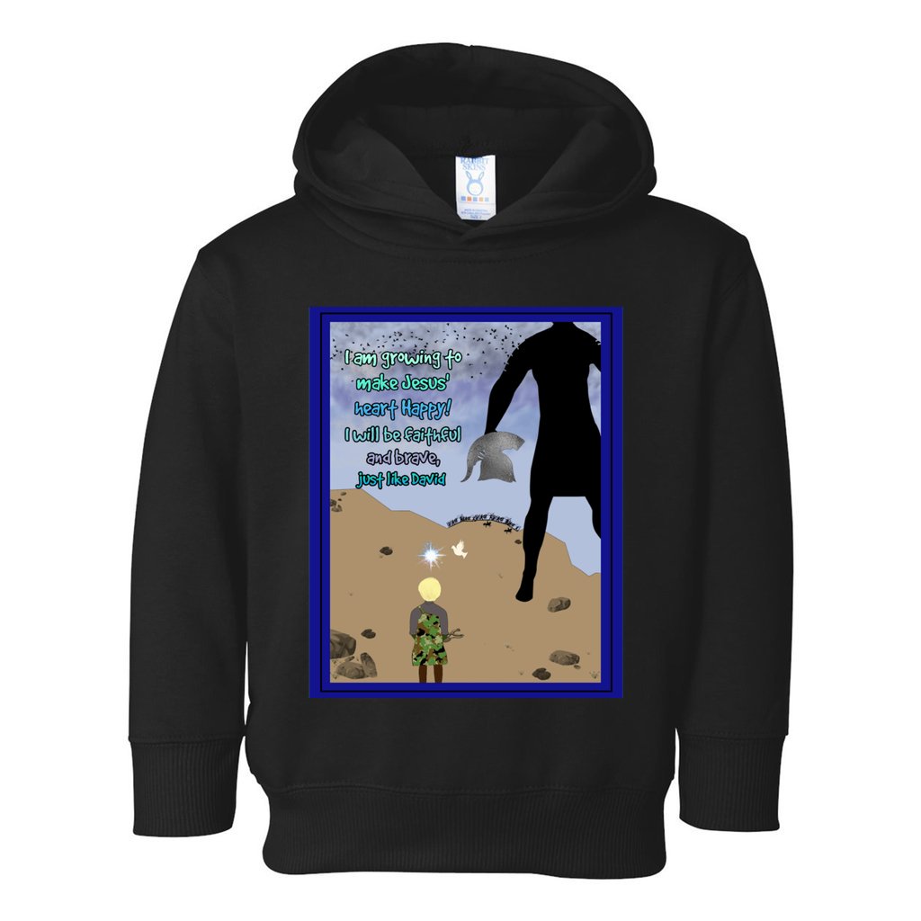 Making Jesus Merry Like David Boy's Toddler Hoodie