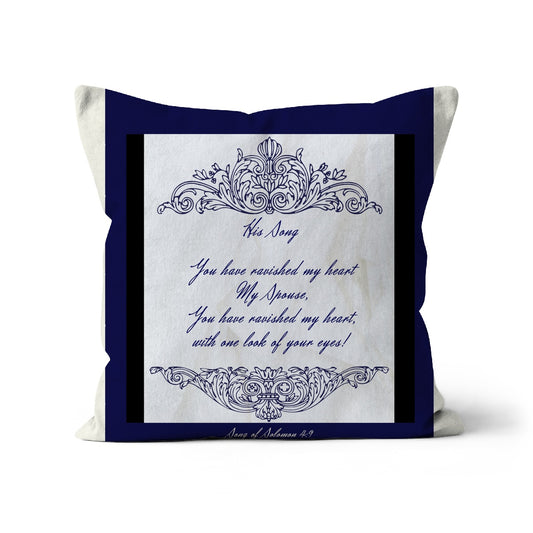 His Song of Solomon Cushion