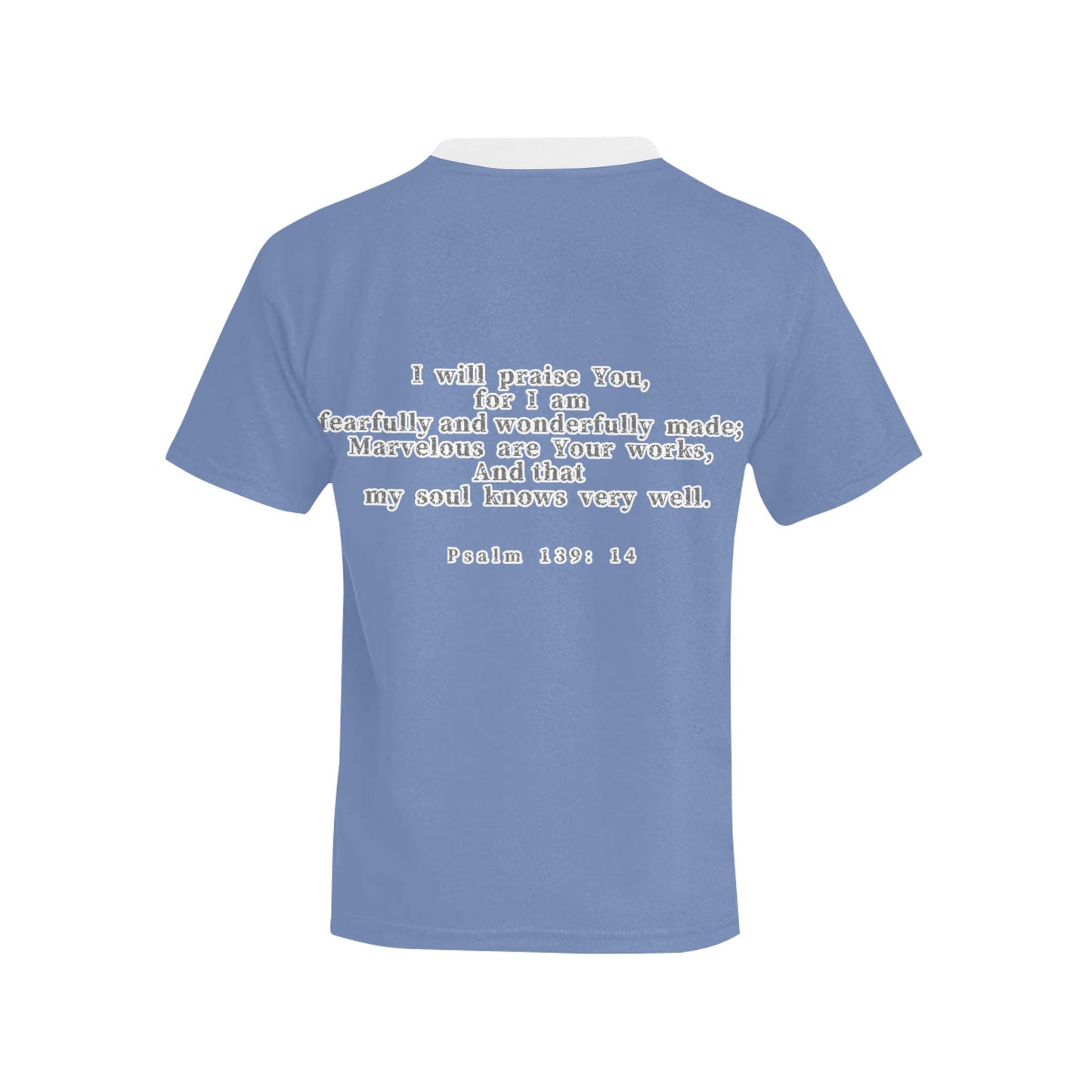 Youth Girl Psalm 139:14 Covered T-Shirt