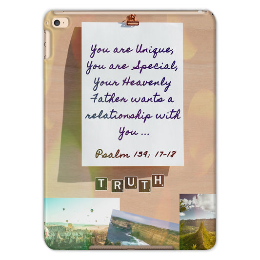 You Are Unique iPad Case