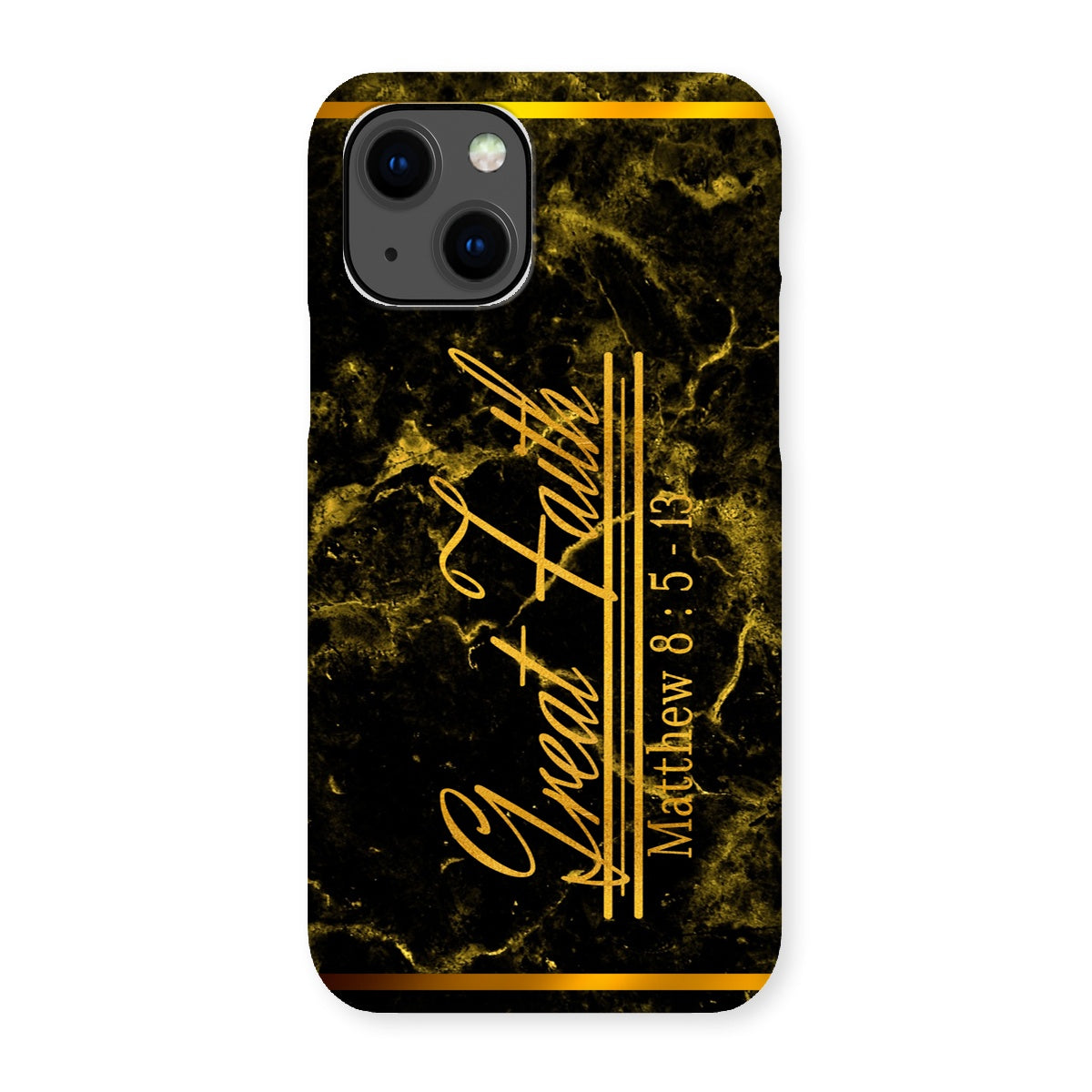 Great Faith || Matthew 8:5-13 Snap Phone Case
