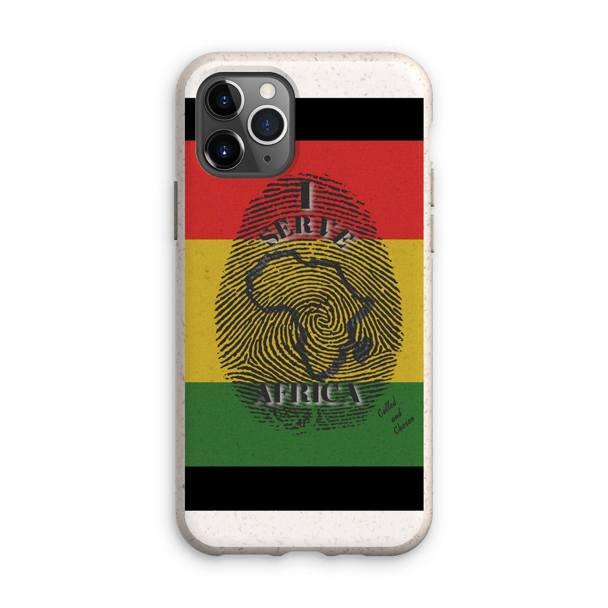 I Serve Africa Fingerprint Eco Phone Case