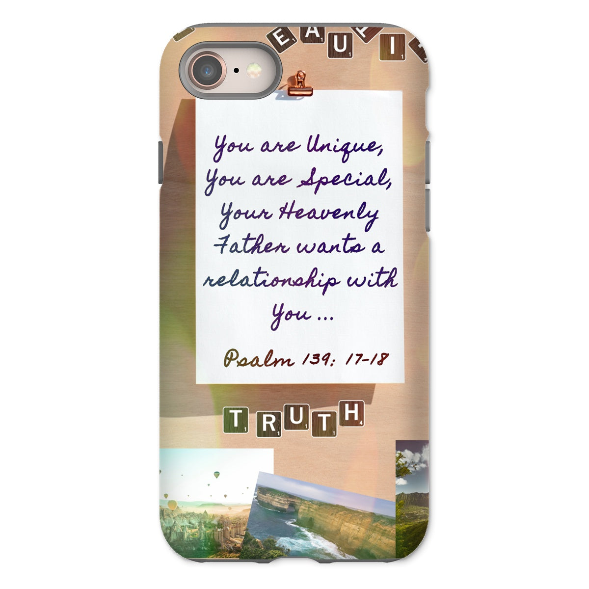 You Are Unique Tough Phone Case