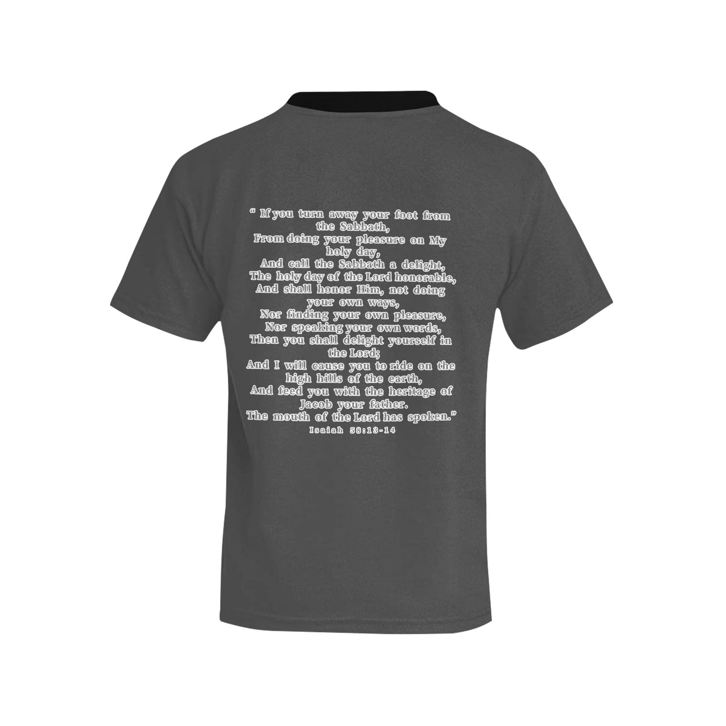 Youth Unisex Isaiah 58:13-14 Covered T-Shirt