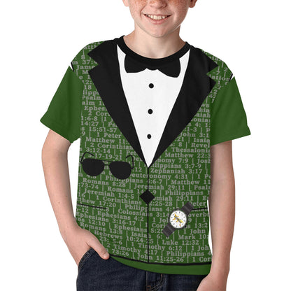 Youth Boy Isaiah 6:8 Covered T-Shirt