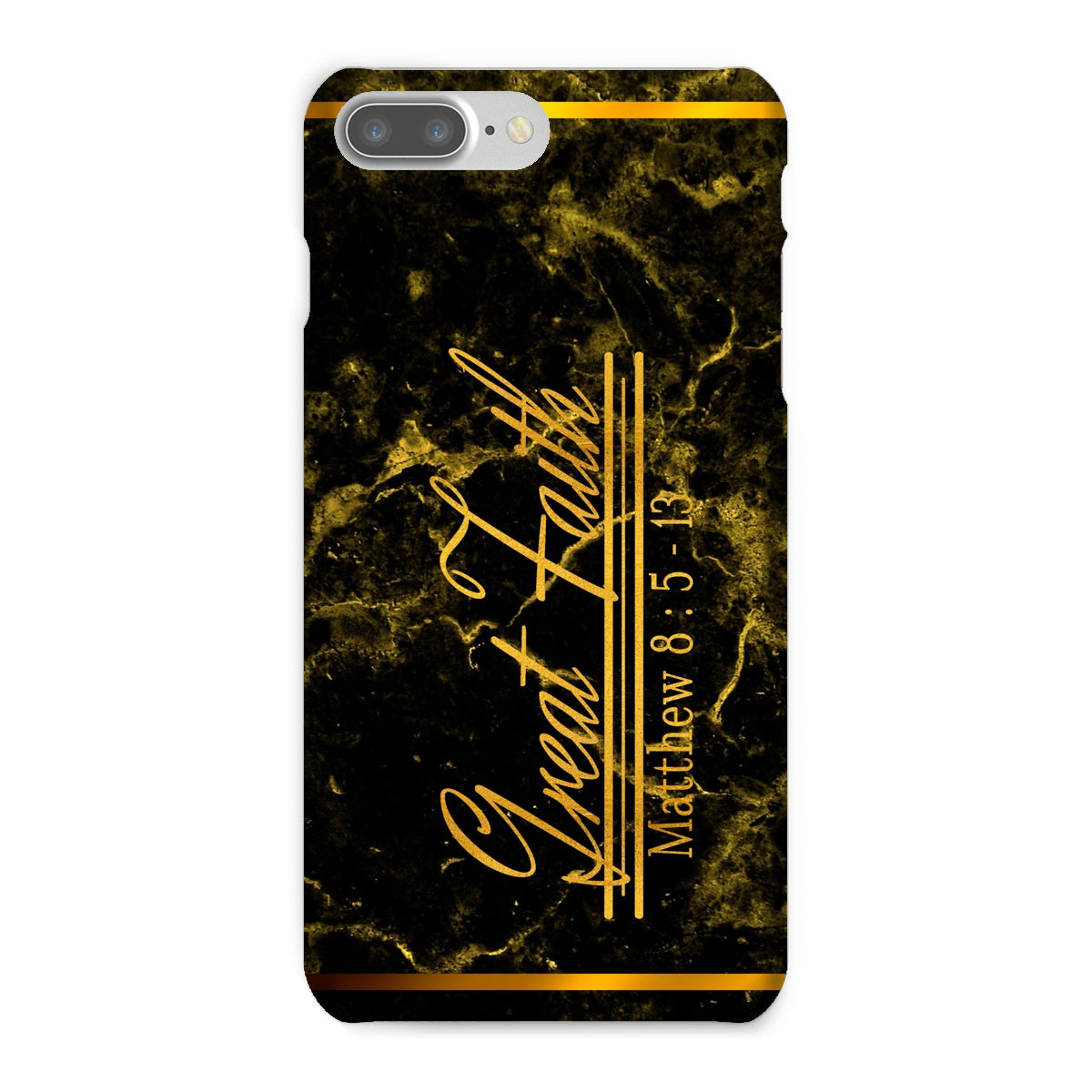 Great Faith || Matthew 8:5-13 Snap Phone Case