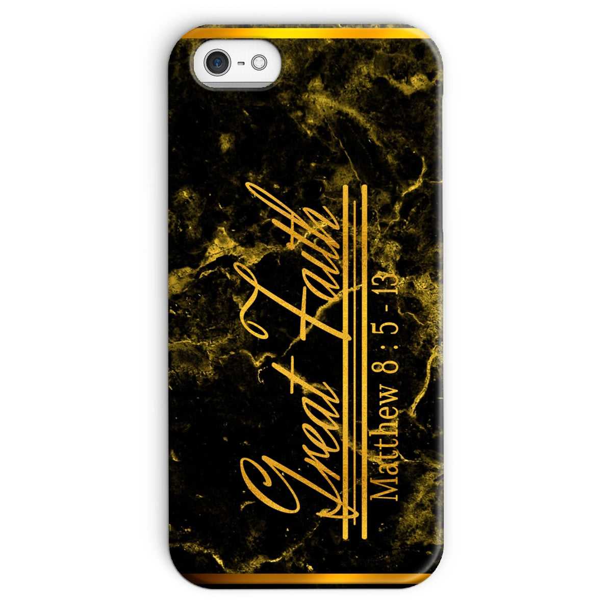 Great Faith || Matthew 8:5-13 Snap Phone Case