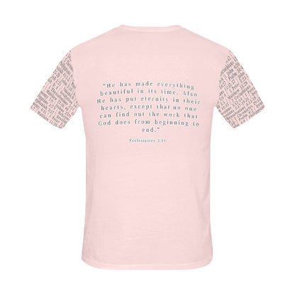 Adult Unisex Ecclesiastes 3:11 D.H.W. Jersey Tee