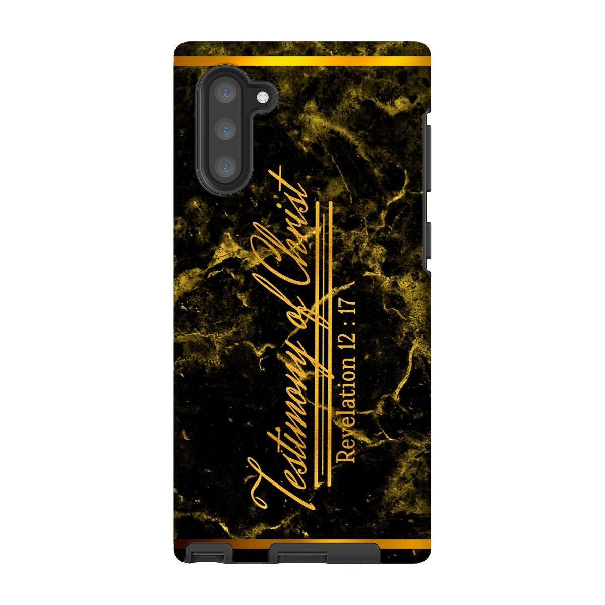Testimony of Christ || Revelation 12:17 Tough Phone Case