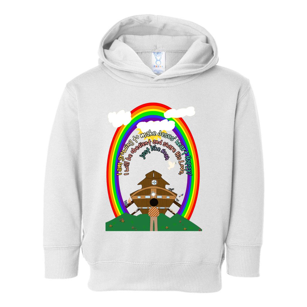 Making Jesus Merry Like Noah Boy's Toddler Hoodie