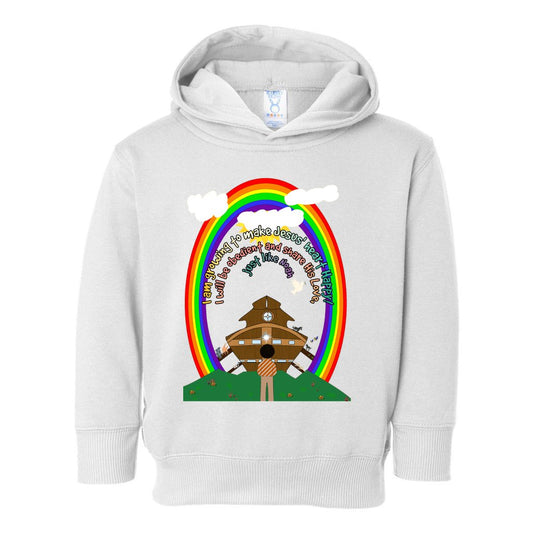 Making Jesus Merry Like Noah Boy's Toddler Hoodie