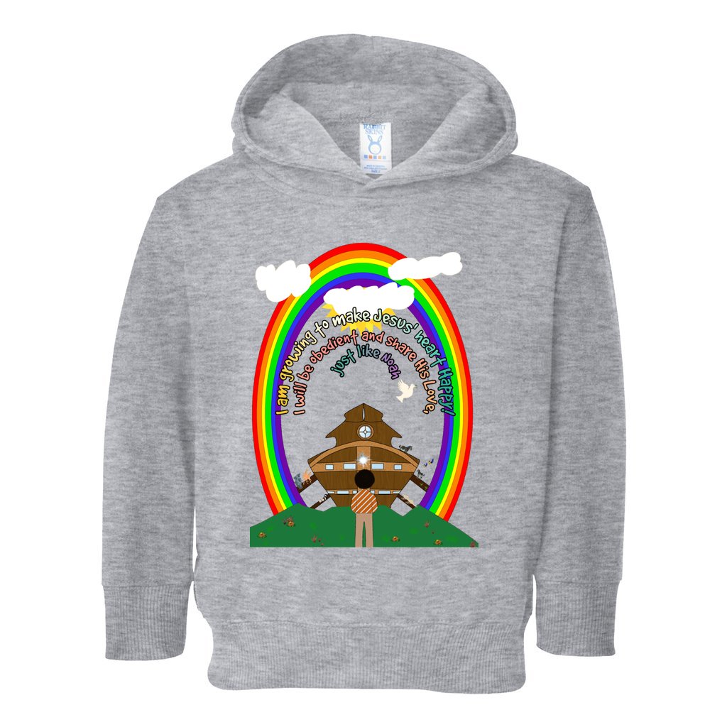 Making Jesus Merry Like Noah Boy's Toddler Hoodie
