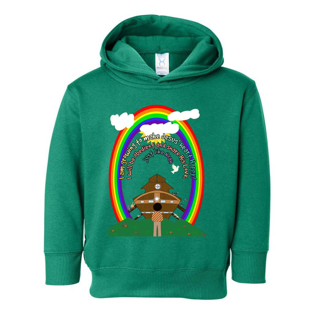 Making Jesus Merry Like Noah Boy's Toddler Hoodie
