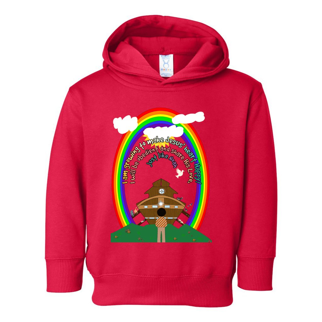 Making Jesus Merry Like Noah Boy's Toddler Hoodie