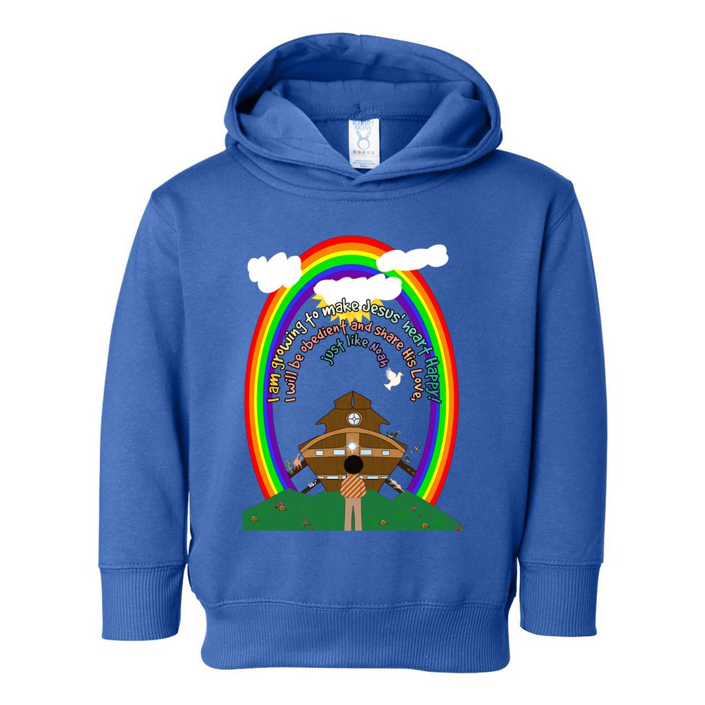 Making Jesus Merry Like Noah Boy's Toddler Hoodie