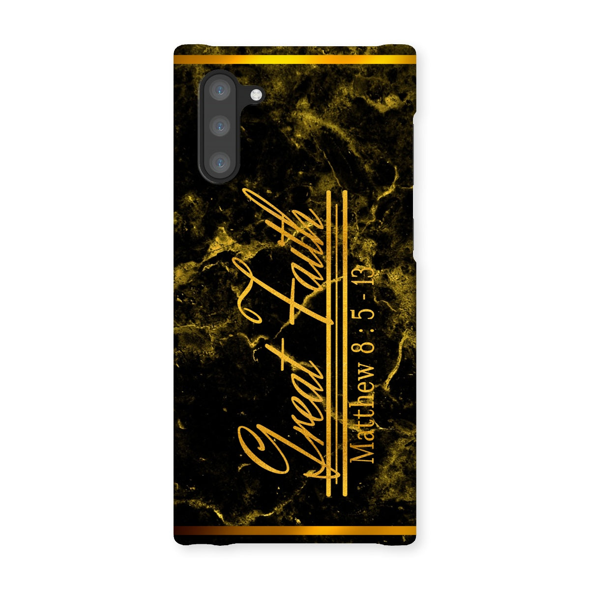 Great Faith || Matthew 8:5-13 Snap Phone Case