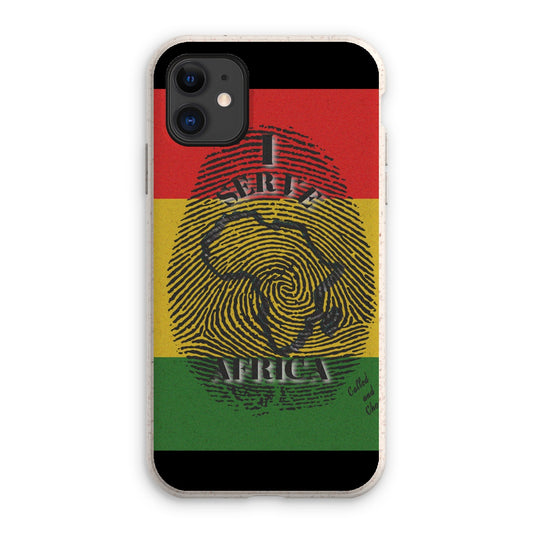 I Serve Africa Fingerprint Eco Phone Case