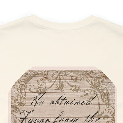Mama's Vintage Proverbs 18:22 Jersey Tee